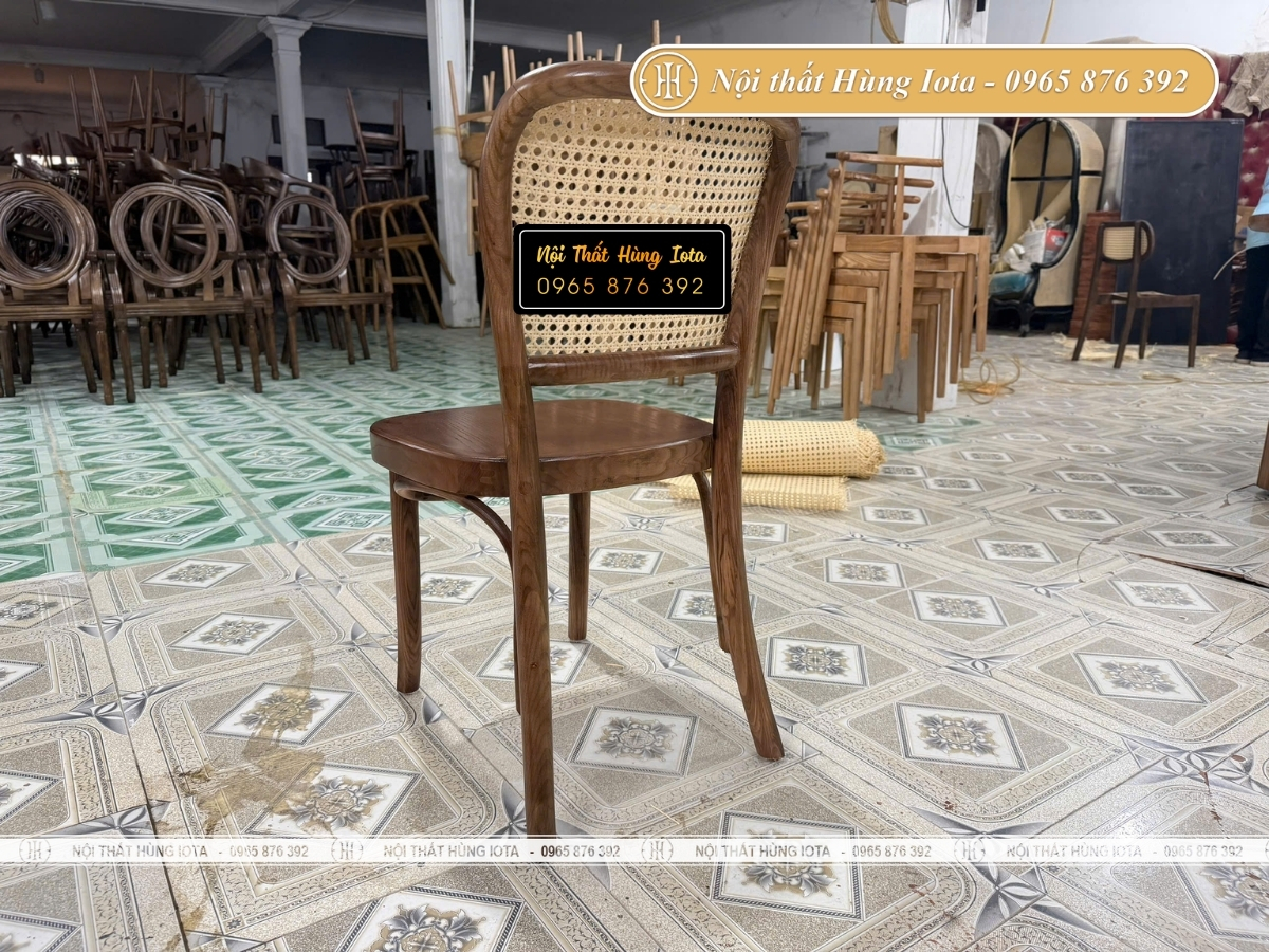 Xưởng sản xuất ghế trà sữa tựa mây
