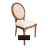 Ghế ăn chung cư Louis bọc vải