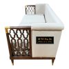 Ghế sofa Indochine Chawoo khung gỗ đệm bọc nỉ