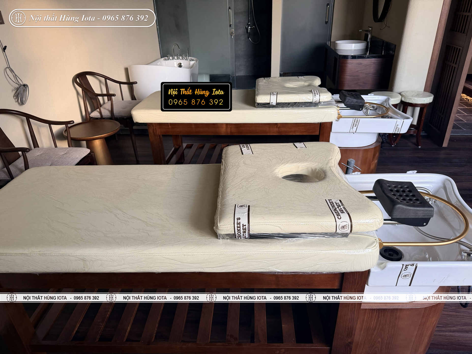 Giường gội đầu vòm nước tuần hoàn The Grand Dragon Hotel