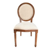 Ghế ăn Louis bọc vải HIGA136