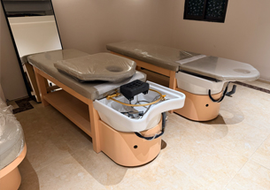 Thumb giường gội đầu úp mặt ngoài lắp đặt Alley Spa