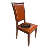 Ghế hội trường Sala lưng cao màu da bò
