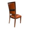 Ghế tiếp khách Sala tựa lưng cao bọc da