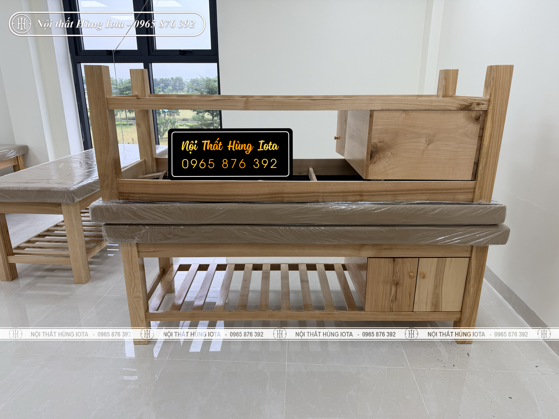 Giường spa bệnh viện Quang Khởi ở Nghệ An